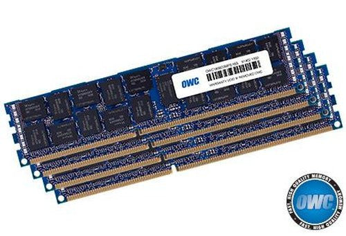 OWC 128GB (4 x 32GB) PC3-10600 DDR3 ECC Registered 1333MHz 240 Pin ram memory OWC 128GB (4 x 32GB) PC3-10600 DDR3 ECC Registered 1333MHz 240 Pin ram memory